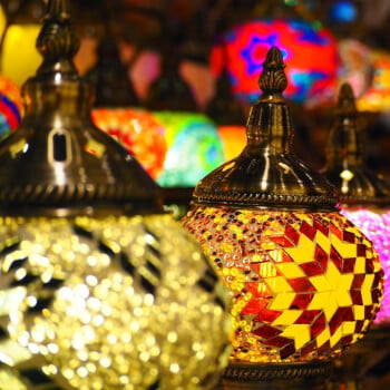 Istanbul Grand Bazaar, glassblowing and mosaic teacher